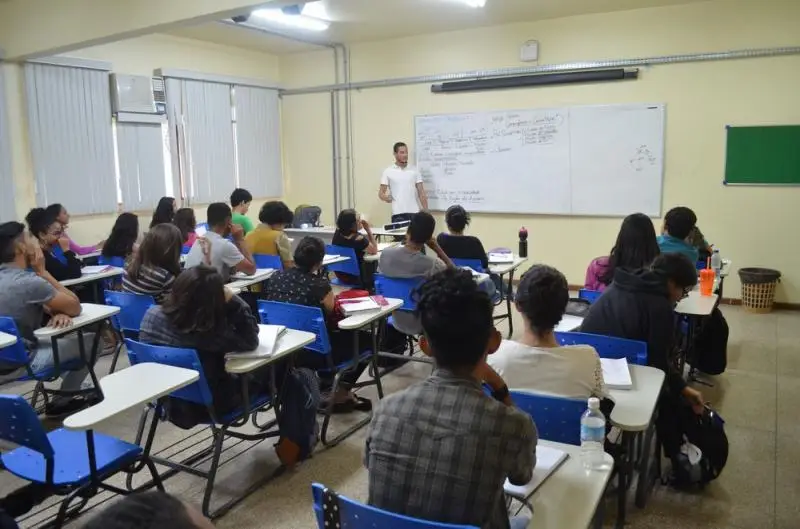 Preparatório gratuito para o Enem no Amapá (Foto: Rita Torrinha/G1)