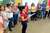 Equipe da SEMED e Professores e Coordenadores Pedagógicos. (Foto: ASCOM. Prefeitura Municipal de Joaquim Pires.)