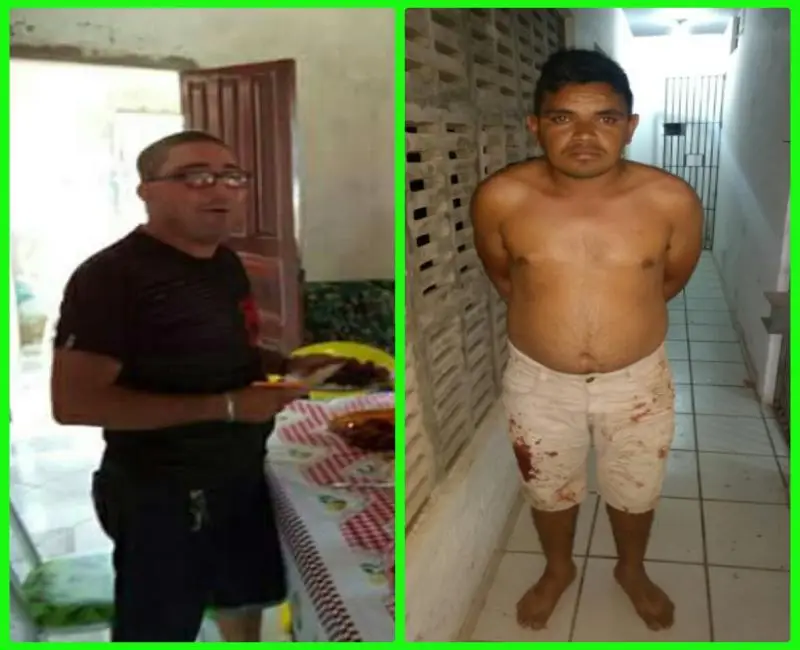 Vítima, Raimundo Joaba e o agressor, Nosaiel Lopes de Sousa