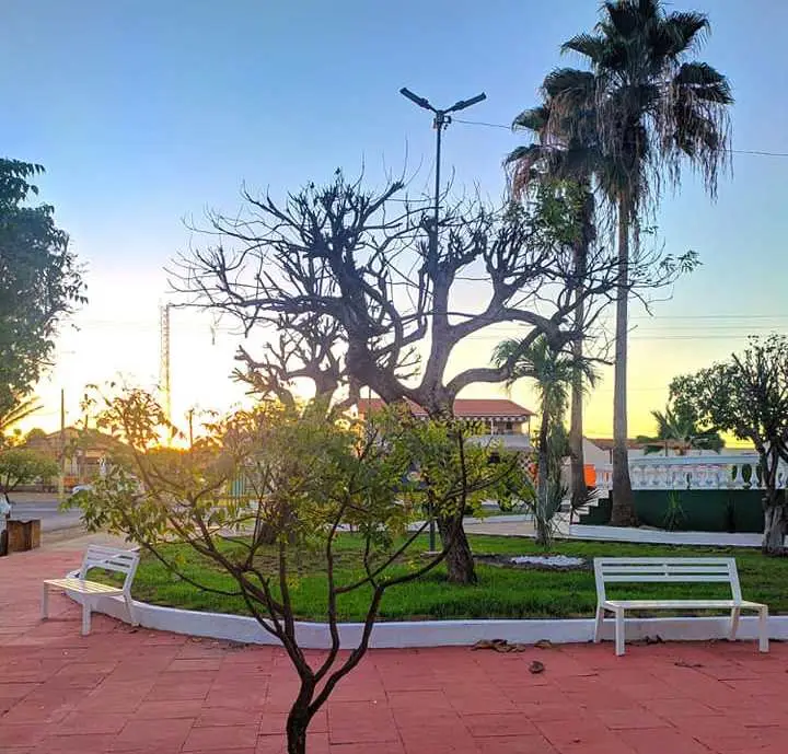 Foto da praça JK centro