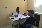 Dra. Rute fazendo atedimento (Foto: Ascom)