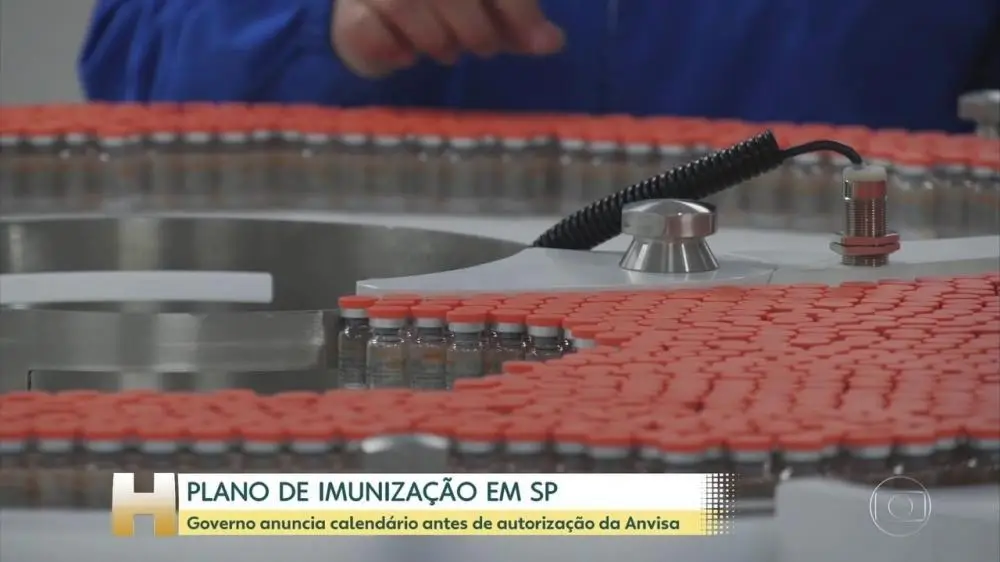 Governo de São Paulo anuncia vacinação contra a Covid-19 a partir de 25 de janeiro — a CoronaVac ainda está na fase final de testes e precisa de liberação da Anvisa. 
