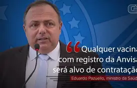 O Ministério da Saúde diz que a vacinação contra a Covid-19 no Brasil pode ser em dezembro se a farmacêutica Pfizer obtiver autorização emergencial junto à Anvisa (Foto: g1)
