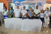 o prefeito Junior Bill, primeira dama Thaysa Léda, secretários municipais e acessores. (Foto: Adriano Sousa)