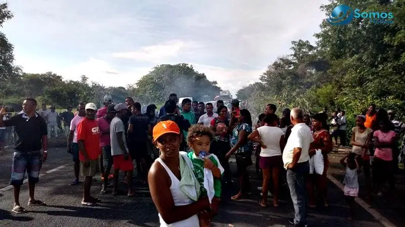 Local do protesto