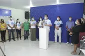 Prefeito Ricardo Moura (Progressistas) faz abertura da Campanha de Vacinação contra COVID 19 em Demerval Lobão (Foto: )