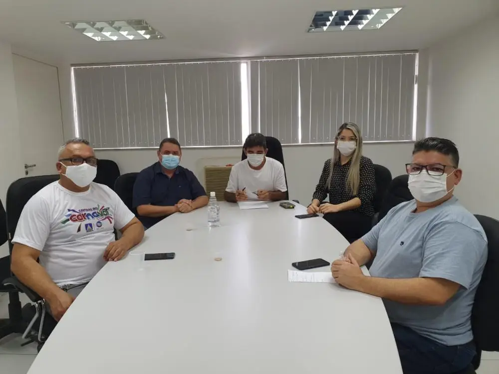 Nilson Ferreira, na sede da TV Antares