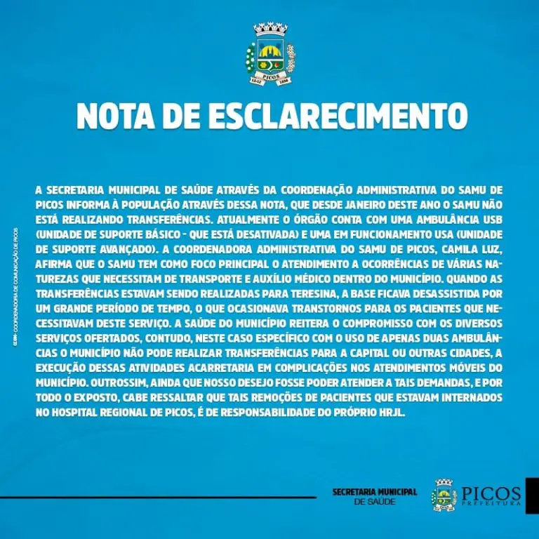 Coordenação de Comunicação de Picos – CCOM