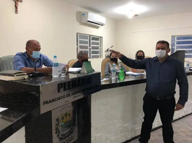 Posse do vereador Dioro