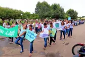Alunos da Unidade Escolar Clarindo Lopes (Foto: ASCOM. Prefeitura Municipal de Joaquim Pires.)