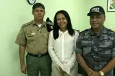 Prefeita Doquinha tratando da segurança de Colônia do Gurgueia (Foto: Ascom)