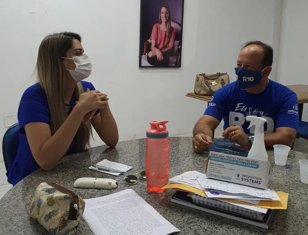 Gessy Fonseca  e Marcelo Barradas / R10 