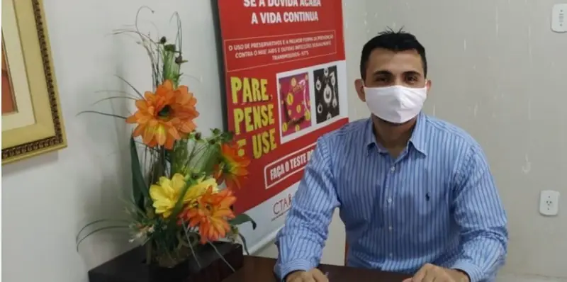 Coordenador do CTA de Picos, Fábio Bernardes. (Foto: Arquivo Pessoal).