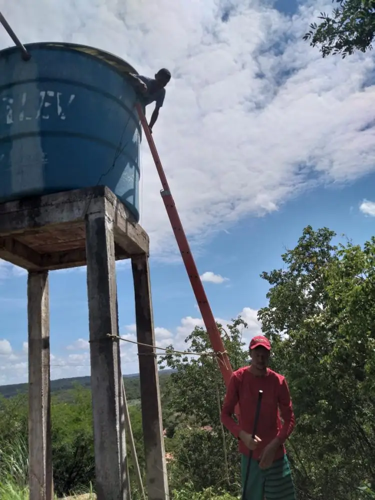 Limpeza de caixas d’água