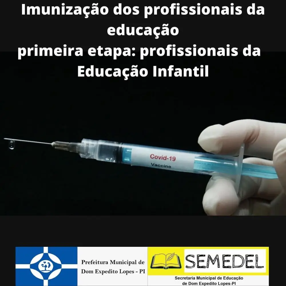 Vacinação dos Profissionais da Educação 