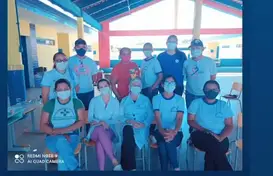 foto divulgação: equipe da campanha de vacinação contra covid 19- São Gonçalo do Piauí (Foto: )