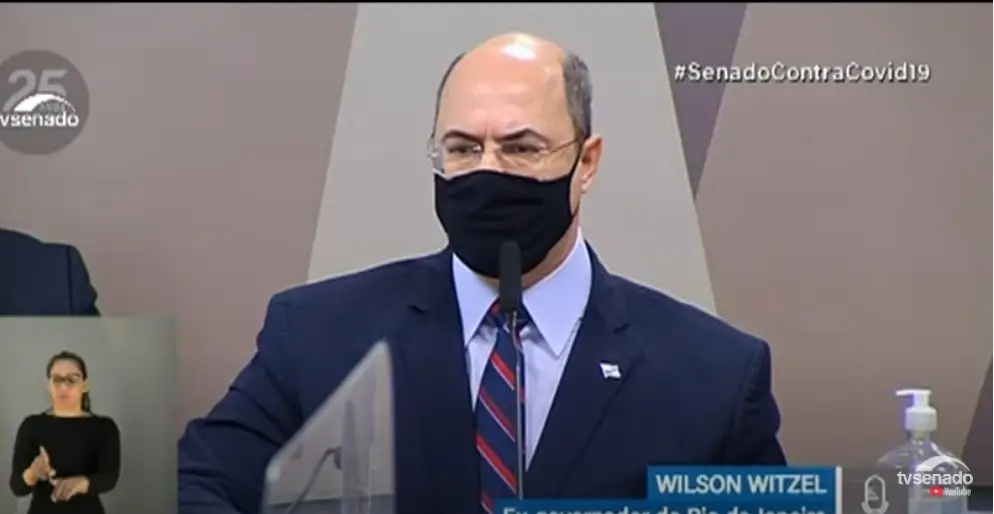 Wilson Witzel abandona CPI