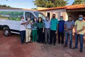 Entrega da van do PAA (Foto: ASCOM)