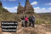 Visitantes no Geopark (Foto: Desbravadores do Geooark)
