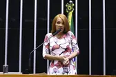 Flordelis se defendeu das acusações durante discurso em Plenário   (Foto: Agência Câmara de Notícias)