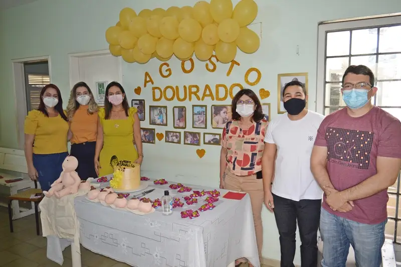 Ação contou com palestras e orientações sobre a importância da amamentação nos 6 primeiros meses de vida do bebê. (Foto: Isael Pereira).