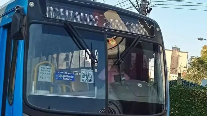 ônibus aceitamos xerecard