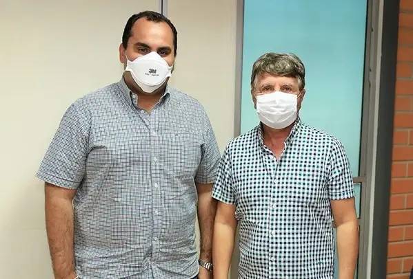 Prefeito João Luiz e Deputado Georgiano Neto