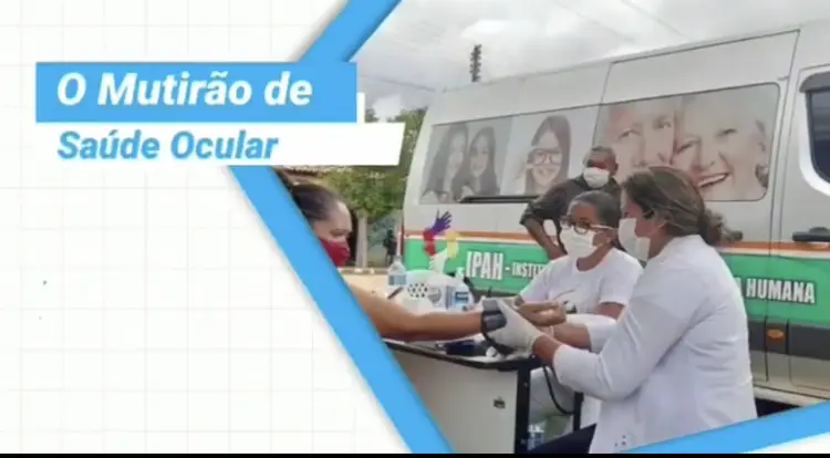 Mutirão da saúde ocular em DEL