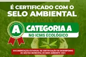 Banner ICMS Ecológico. (Foto: Ascom.)