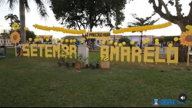 Campanha setembro amarelo Oeiras