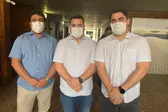 Prefeitos de Aroazes e Elesbão Veloso (Foto: )