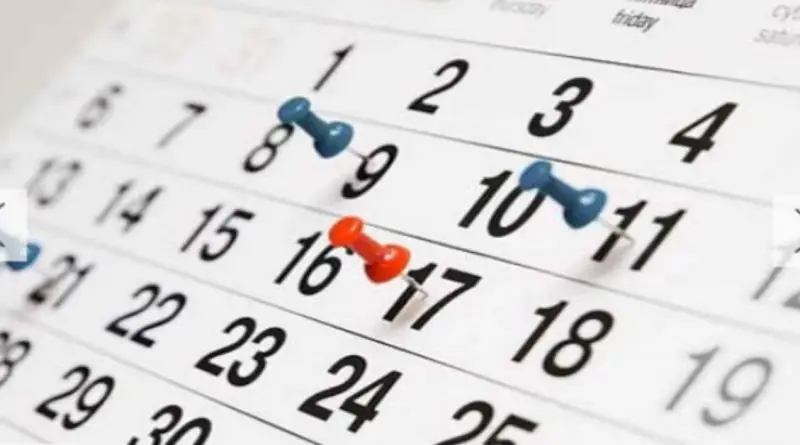 Calendário