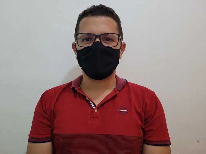 Coordenador da Juventude, Matusalém Almeida, fala sobre as inscrições para curso de Delivery ofertado pela PMP, que tiveram início hoje (28) (Foto: Arquivo Pessoal)