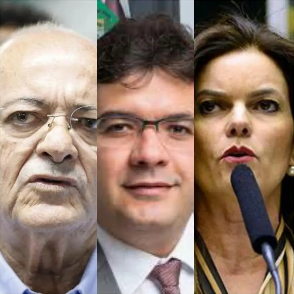 Nova pesquisa mostra Sílvio na liderança, mas aponta crescimento de Fonteles (Foto: Montagem)