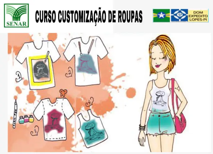 Curso de Customização de Roupas