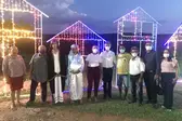 Ascender das Luzes de Natal (Foto: ASCOM )