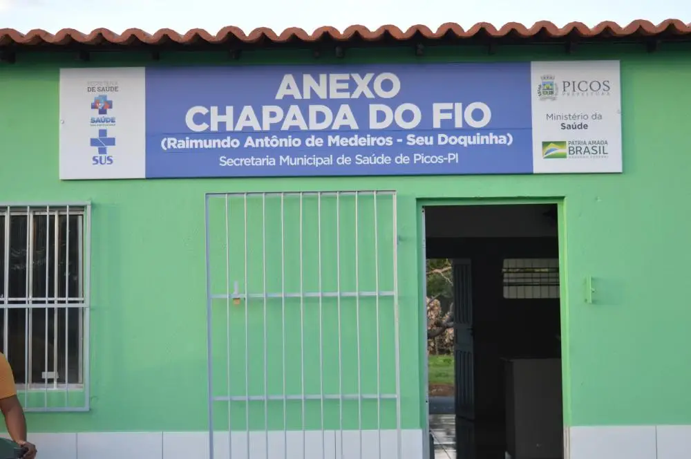 Anexo de Saúde do povoado Chapada do Fio (Foto: Isael Pereira)