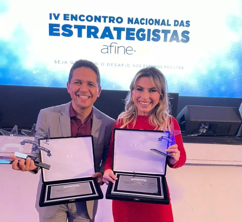 Thiego Machado e Maria Silva