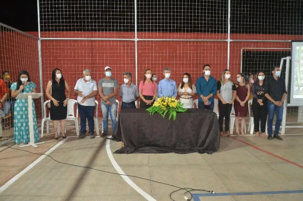 Reinauguração do Poliesportivo Tio Zé