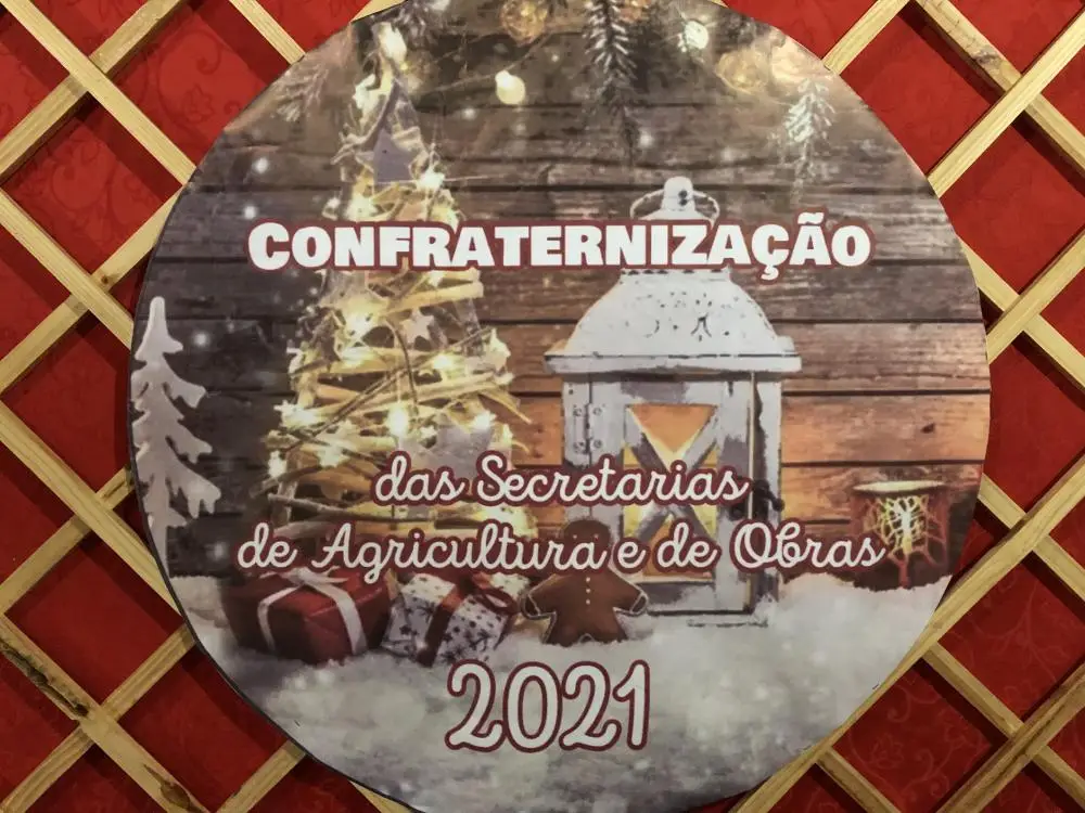 Confraternização das secretarias de Obras e Agricultura 