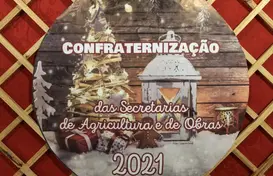 Confraternização das secretarias de Obras e Agricultura  (Foto: As)