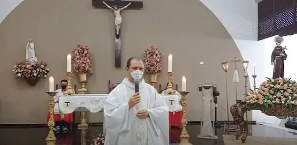 (Padre Sebastião Santos/ Foto: Reprodução)