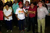 Prfeito Genival Bezerra acompanhado da senadora Regina Sousa e deputados estaduais. (Foto: ASCOM PT Piauí)