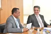 Joel Rodrigues e Ministro Ciro Nogueira - Foto: Ascom (Foto: )
