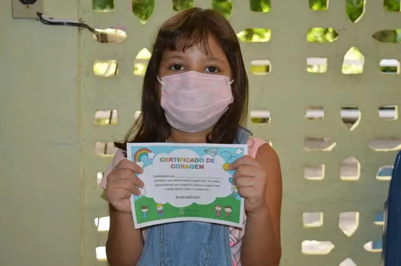 Picos se destaca na celeridade na vacinação do público infantil (Foto: Maria Ivonete)