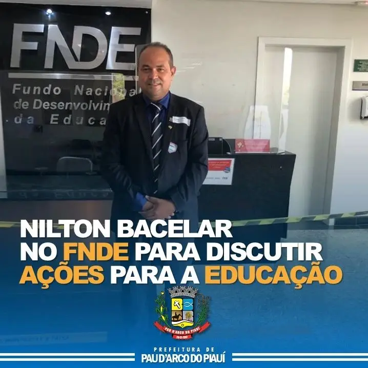 Nilton Bacelar - prefeito de Pau D'arco
