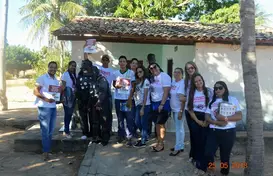 Equipe da Secretaria de Saúde no combate a dengue (Foto: Ascom)