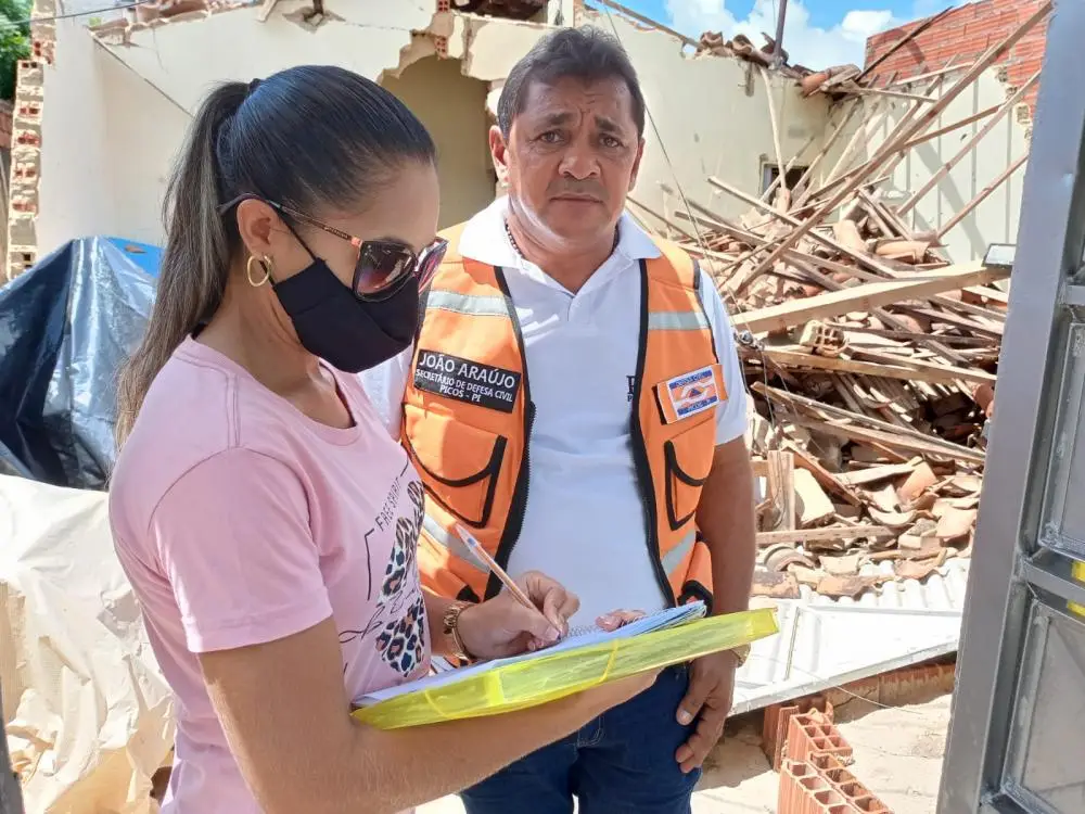 ria de Assistência Social realiza entrevistas com os idosos - Foto: Reprodução)
