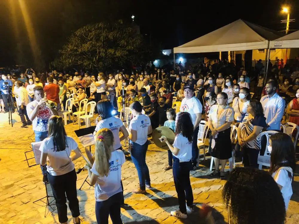 Inauguração da Escola Municipal Padre Albino