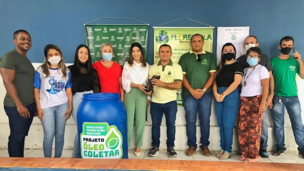 SEMAN implanta ecoponto do projeto ambiental Óleocoletar no Centro Administrativo